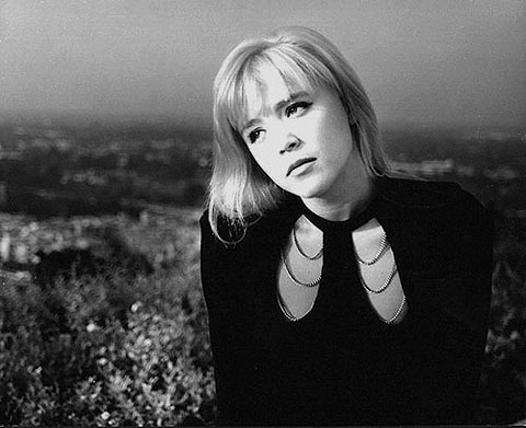 stacie milmeister's art photograph of jeddrah in studio city california in 1990.  jeddrah has her own band and her website can be found at jedrock.com